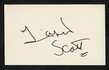 Lizabeth Scott d2015 signed Vintage 3x5 Hollywood: Actress Too Late for Tears picture