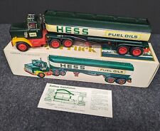 Vintage 1978 Original Hess Toy Truck Gasoline Fuel Oil Tanker WITH BOX - USED picture