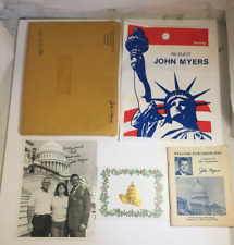 Hand Signed Photograph of Congressman John Myers with Constituents + More picture