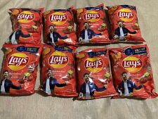 Lionel Messi Lays Potato Chips • Lot Of 8 Bags • Limited Edition Rare picture