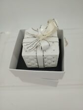 PANDORA Gift Box Ornament 2016 Porcelain with Gift Box EUC picture