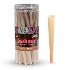 Pre Rolled Cones King Size Organic Rolling Papers Box of 50 Count by Kashmir picture