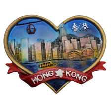 Hong Kong China Refrigerator Fridge Magnet Travel Tourist Souvenir City Country picture