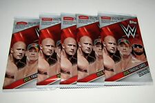 2016 TOPPS WWE TRADING CARDS LOT OF (5) RETAIL BLASTER PACKS NEW SEALED picture