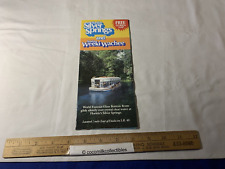 Vint 1981 Travel Brochure Silver Springs Florida & Weeki Wachee Mermaids Boats picture
