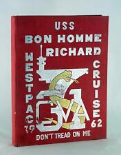 1962 USS Bon Homme Richard CVA-31 Wespac 1962 Vietnam US Navy Hardcover picture