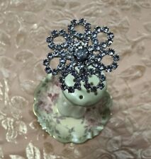 Beautiful Antique/Vintage Style  Handcrafted Hatpin- Lt. Purple Rhinestone head picture