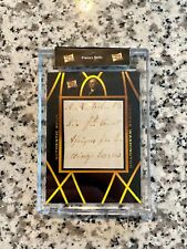 Pieces Of The Past - George Washington/Benjamin Franklin - Handwritten Relic picture