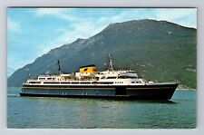 Seattle WA- Washington, MV Taku, Ship, Antique, Vintage Souvenir Postcard picture