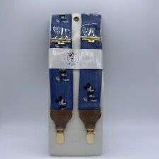 VTG 80's Disney Mickey Mouse Suspenders | As Is | Lost most Elasticity, Fading picture