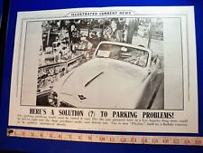 1948 Illustrated Current News Photo History LA CA 1st Drive Through Playboy Car picture