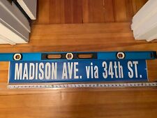 ACADEMY BUS TOURS ROLL SIGN MADISON AVENUE 34 STREET EMPIRE STATE BUILDING MIDTN picture