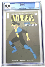 INVINCIBLE #1 CGC 9.8 LARRY'S LIMITED EDITION 2003 ROBERT KIRKMAN picture