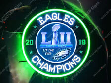 Philadelphia Eagles Champions Vivid LED Neon Sign Light Lamp With Dimmer picture