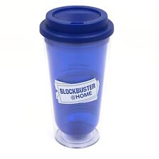 Blockbuster Cup Mug Tumbler Blue Home Dish Movie Travel Advertising Retro NEW picture