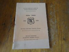 Melton Constable & Briston School Golden Jubilee Booklet 1963, Collectable picture