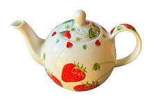 Creative Tops Berry Fields Teapot W/ Strawberries By Northamptonshire England picture