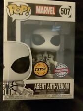 🔷FUNKO POP AGENT ANTI-VENOM #507 CHASE PIAB EXCL MARVEL W/COVER VAULTED MINT picture