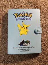 Extremely Rare Vintage Pokemon Binder Tampa Bay Devil Rays Special Edition picture
