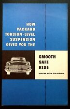VINTAGE Studebaker Packard Clipper Car Auto Pamphlet Sales Brochure Suspension picture