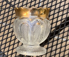 antique Early American  glass toothpick holder picture