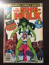SAVAGE SHE-HULK # 1 (MARVEL COMICS 1980) NEWSSTAND ORIGIN AND 1st APP SHE-HULK picture