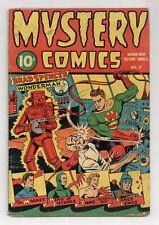 Mystery Comics #3 GD 2.0 1944 1st app. Lance Lewis, Space Detective picture