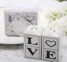 This Love Just Love Set of Salt and Pepper Shakers Perfect Collectibles or Gifts picture