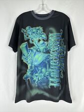 Disney Parks Haunted Mansion Halloween 2012 T-shirt AOP Size M Short Sleeve  picture