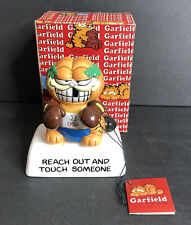 Enesco Garfield Figurine Olympic Theme Boxing Reach Out and Touch Someone READ picture