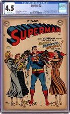 Superman #61 CGC 4.5 1949 4366998004 1st app. kryptonite picture