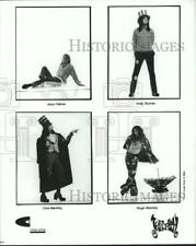 1990 Press Photo Jellyfish band members - spp29259 picture