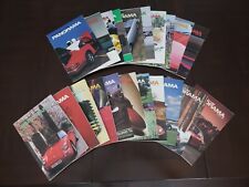 Vintage Porsche Panorama Magazine PCA Lot of 21 -10 Issues 1988 & 11 Issues 1989 picture