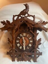 Antique Black Forest Cuckoo and Quail Clock (Excellent Running Condition) picture