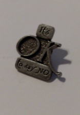 *It's OK To Say No* Gray Lapel Pin picture