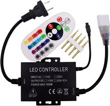 110-120V High Voltage RGB LED Controller IR Remote Controller For 5050 2835 LED picture