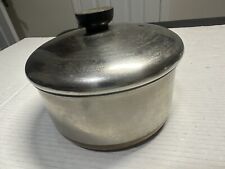 Vintage Revere Ware 2 Quart -92g Sauce Pan W/Lid 1801 Copper Clad Bottom USA picture