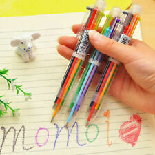 New Design 6 in 1 Color Ballpoint Pen Multi-color Ball Point Pens School Supply picture