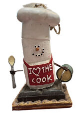 The Original Smores S'mores Chef I Love The Cook Ornament Cannon Falls 3.5” picture