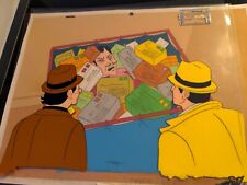 Vintage DICK TRACY Animation Cel Production Art cartoons BACKGROUND prod. Art I1 picture