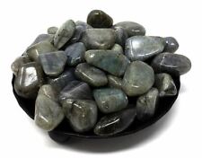 Tumbled Labradorite Stones Size (0.5 in - 1 in - 3-Stones) Great for Crafting picture