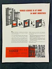 EB Badger Engineers Magazine Ad 10.75 x 13.75 Wolverine Tube Wisconsin Power picture