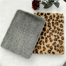 Plush Fluffy Leopard Stand Tablet Case For iPad 5 6 Pro Mini 3 4 5 Air 1 2 3 picture