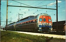 Philadelphia PA-Pennsylvania, Amtrak's Metro liner, Vintage Postcard picture