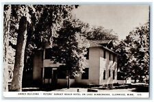 c1920 Annex Building Peters Sunset Beach Hotel Minnewaska Glenwood MN Postcard picture