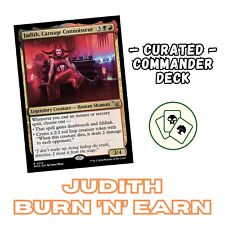 Judith, Carnage Connoisseur Custom Commander Deck | Rakdos Burn EDH Deck | picture