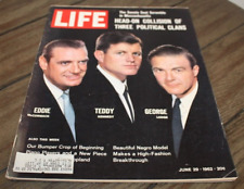 Vtg Life Magazine JUNE 29, 1962 Ted Kennedy GREAT ADS picture
