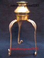 BRASS POURING / ABHISHEK LOTA STAND FOR SHIVLING SHIVA LINGAM ~HINDU PUJA STAND picture