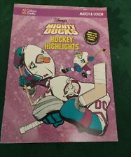 Disney Mighty Ducks Match & Color Activity Book picture