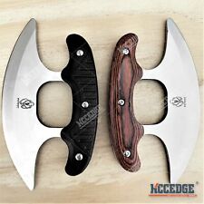 6.75 INCH FULL TANG ULU FIXED BLADE KNIFE HUNTING KNIFE CAMPING KNIFE TACTICAL picture